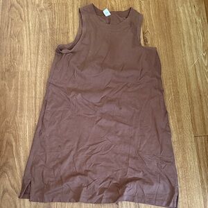 Old Navy Chocolate Sleeveless Mini Dress